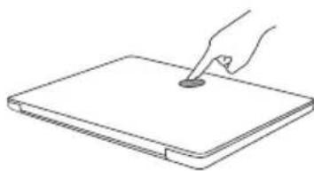 BENQ LaptopBar NB21 - Affixing the Magnetic Patch - 3