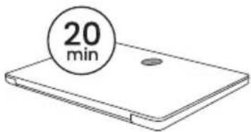 BENQ LaptopBar NB21 - Affixing the Magnetic Patch - 4