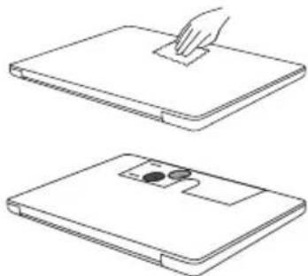 BENQ LaptopBar NB21 - Apposer le patch magnétique - 1
