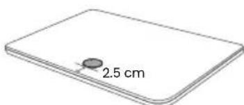 BENQ LaptopBar NB21 - Affixing the Magnetic Patch - 5