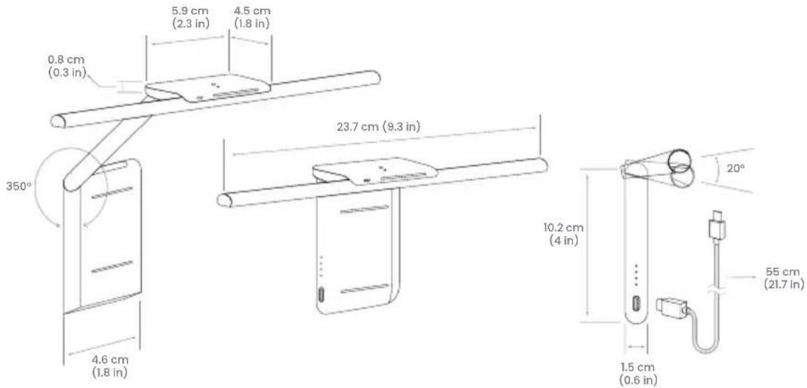 BENQ LaptopBar NB21 - 收納 - 5