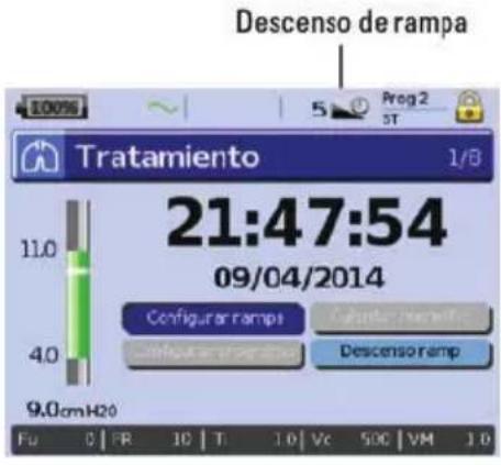 ResMed Stellar 150 - Descenso de rampa - 1
