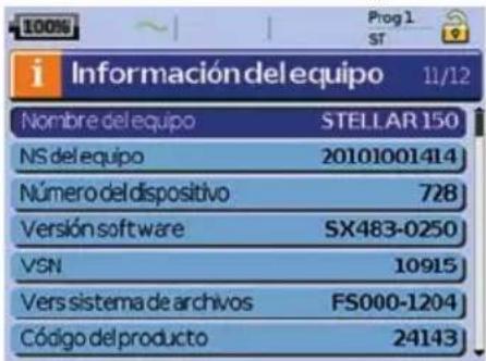 ResMed Stellar 150 - Información del dispositivo - 1