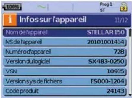 ResMed Stellar 150 - Infos sur l'appareil - 1