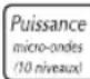 PANASONIC NN-H965 - Exemple: Pour la cuisson à P6 (MOYENNE) pendant 1 minute 30 secondes - 1