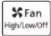 PANASONIC NN-SA247 - Setting Fan High/Low/Off - 1