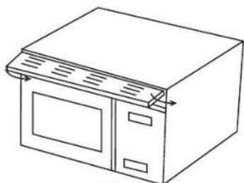PANASONIC NN-SA247 - Installing Vent Grille - 2