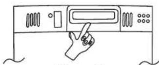 PANASONIC NN-SA247 - Retirer le filtre à charbon temporaire - 1