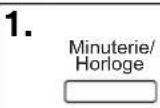 PANASONIC NN-GD693S - Réglage de l'horloge - 1