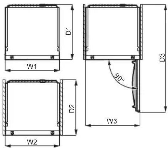 ZANUSSI ZNLN18ES1 - ABMESSAGEGEN - 2