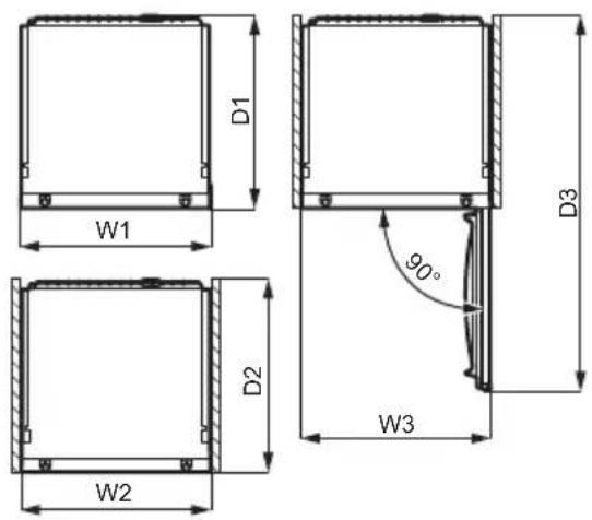 ZANUSSI ZRAN10ES2 - Abmessungen - 2
