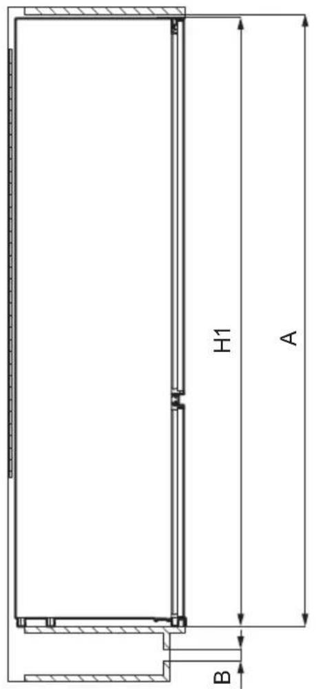 ZANUSSI ZNLK18ES1 - Abmessungen - 1