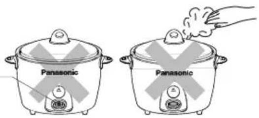 PANASONIC SR-G06FGE - Précautions : - 6