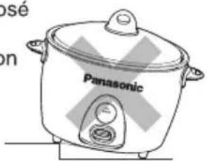 PANASONIC SR-G06FGE - Précautions : - 5