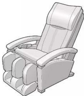 PANASONIC EP1285 - Fauteuil vibromasseur - 1