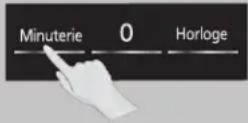 PANASONIC NN-SC73LS - Réglage de la minuterie - 1