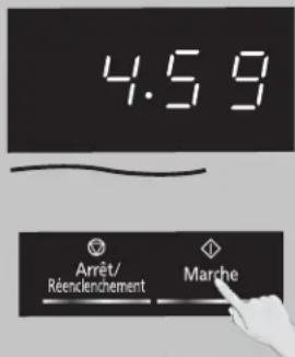 PANASONIC NN-SC73LS - Réglage de la minuterie - 3