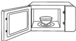 PANASONIC NN-SC73LS - Test d'ustensile : - 1