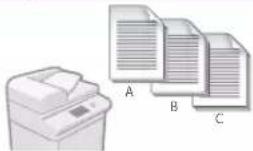 CANON imageRUNNER ADVANCE C7570i - Endverarbeitung (Sortieren) - 1