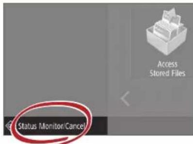 CANON imageRUNNER ADVANCE C7570i - - Quickly Checking the Status of Machine - 1
