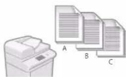CANON imageRUNNER ADVANCE C7570i - Acabado (Clasificar) - 1