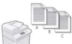 CANON imageRUNNER ADVANCE C7570i - Finition (Tri séquentiel) - 1