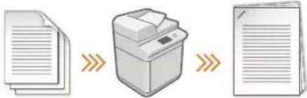 CANON imageRUNNER ADVANCE C7570i - Réorganisation des documents avec des agrafes - 1