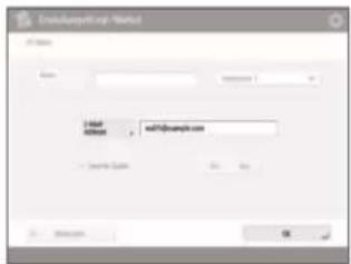 CANON imageRUNNER ADVANCE C7570i - Grundlegender Ablauf für die Registrierung von Zieladressen - 5