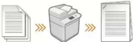 CANON imageRUNNER ADVANCE C7570i - Reorganizing Documents with Staples - 1