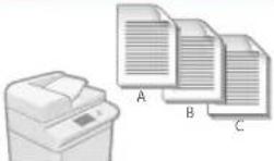 CANON imageRUNNER ADVANCE C356P III - Endverarbeitung (Sortieren) - 1
