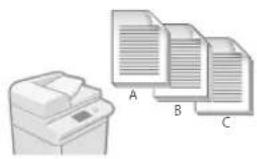 CANON imageRUNNER ADVANCE C356P III - Finition (Tri séquentiel) - 1
