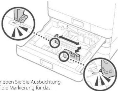 CANON WG7450Z - Einlegen von Papier in die Papierkassette - 2