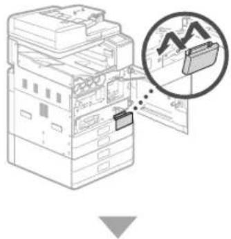 CANON WG7450Z - Entfernen des Packmaterials aus dem Inneren des Geräts - 8