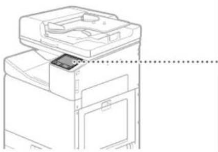 CANON WG7450Z - Starten Sie den Vorgang über das Bedienfeld - 1