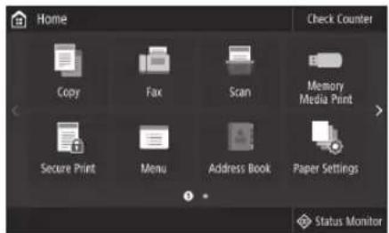 CANON WG7450Z - Konfigurieren der Faxeinstellungen (WG7550Z/WG7550F) - 1
