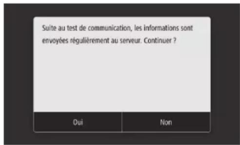 CANON WG7450Z - Connexion à un service de suivi distant - 1