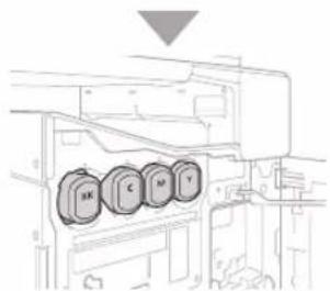 CANON WG7450Z - Einsetzen der Tintenbehälter - 6