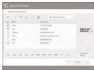 CANON imageRUNNER ADVANCE C256i III - Basic Flow for Registering Destinations - 3