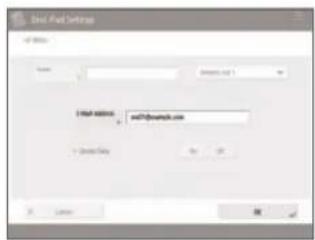 CANON imageRUNNER ADVANCE C256i III - Basic Flow for Registering Destinations - 5