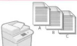CANON imageRUNNER ADVANCE C256i III - Endverarbeitung (Sortieren) - 1