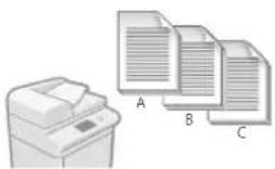 CANON imageRUNNER ADVANCE C256i III - Finishing (Collate) - 1