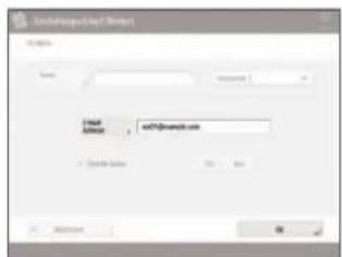 CANON imageRUNNER ADVANCE C256i III - Grundlegender Ablauf für die Registrierung von Zieladressen - 5