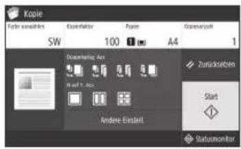 CANON imageRUNNER C3025 - Nützliche Kopiereinstellungen - 2