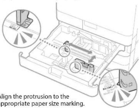 CANON imageRUNNER C3025 - Loading in the Paper Drawer - 2