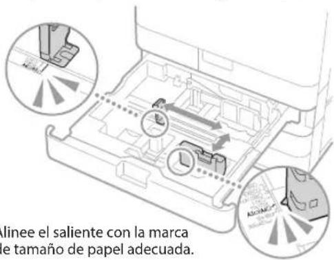 CANON imageRUNNER C3025 - Carga en el casete - 2