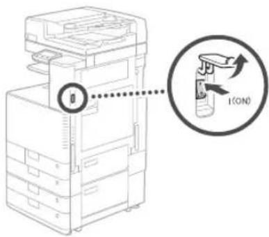 CANON imageRUNNER C3025 - Configurazione delle Impostazioni iniziali della macchina - 1