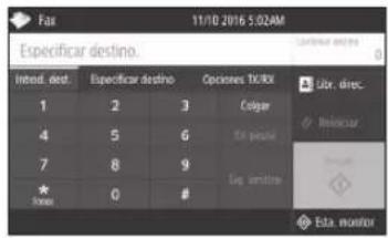 CANON imageRUNNER C3025 - Funciones útiles de fax - 2