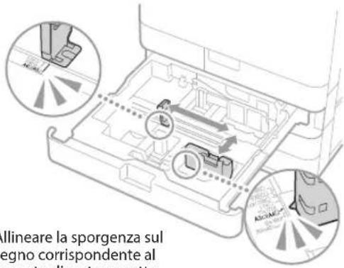 CANON imageRUNNER C3025 - Caricamento del Cassetto - 2