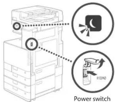 CANON imageRUNNER C3025 - The Machine Does Not Seem to Work - 1