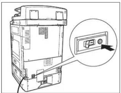 CANON imageRUNNER ADVANCE C5051i - Controllo dell'interruttore di sicurezza - 1